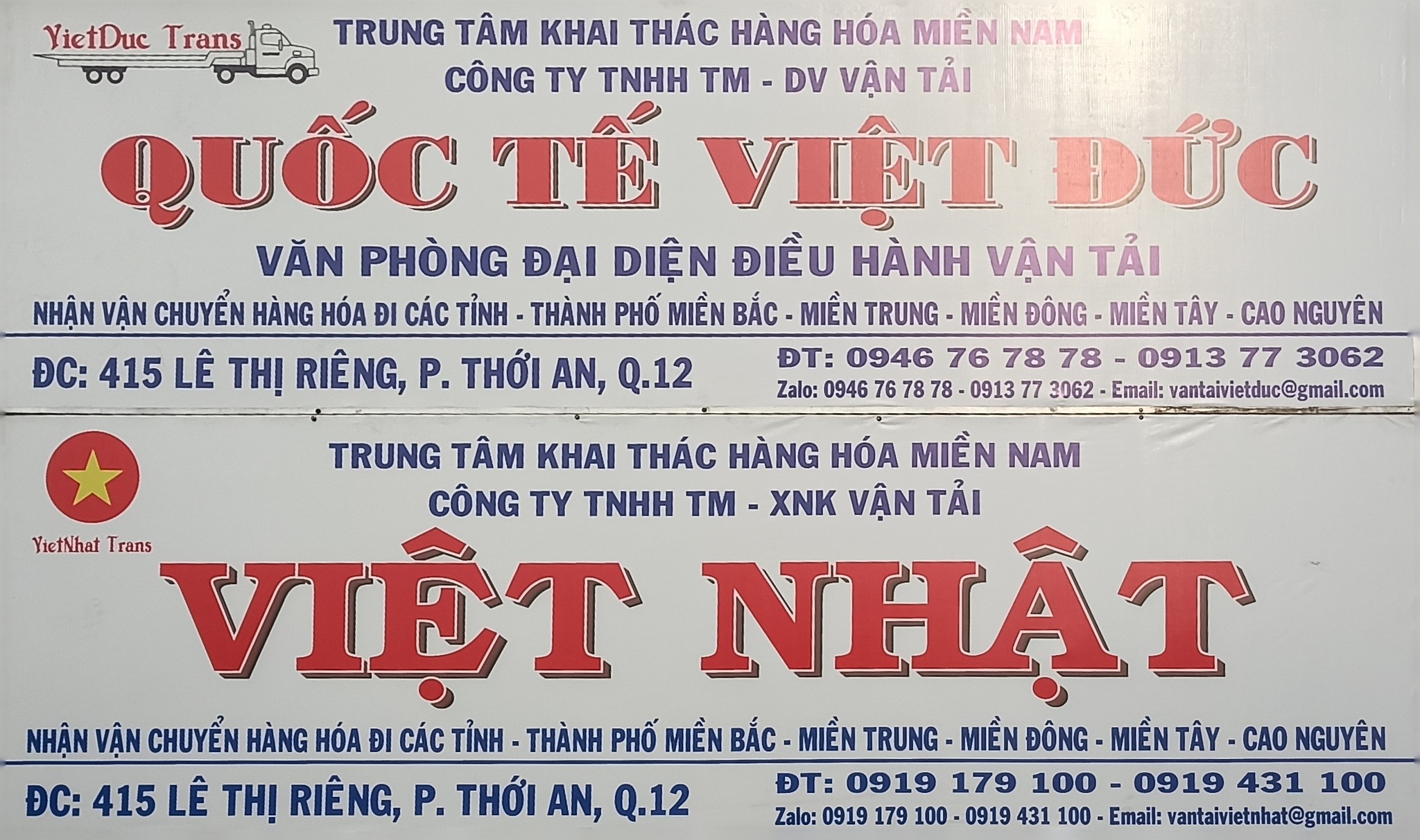 Vận Tải Việt Đức